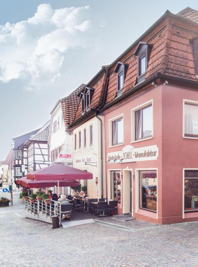 Schell Schokoladen Hotell Gundelsheim  Exteriör bild
